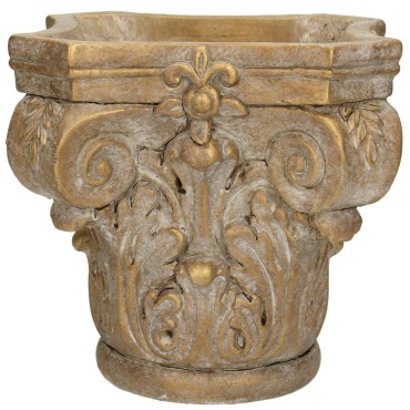 JΚ Home Décor - Βάζο Πορσελάνη Μπλε 23.5x19.5x25cm