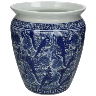 JΚ Home Décor - Γλάστρα Μπλε 28x25x25cm