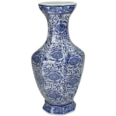 JΚ Home Décor - Βάζο Μπλε 30x15x15cm
