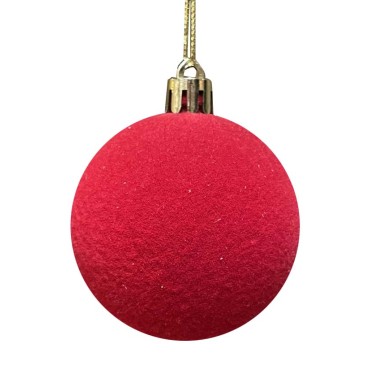 FLOCK BALL 10 RED