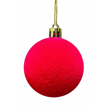 FLOCK BALL 15 RED