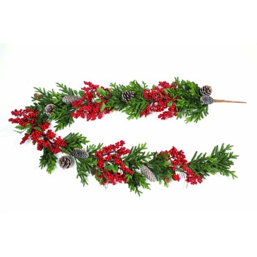 JK Home Décor - Berry Pine Garland