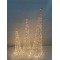 JK Home Décor - Δέντρο Κώνος Μεταλλικό Χρυσό 720LED WW 30x30x120cm