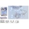 JΚ Home Décor - Λαμπάκια Snake Διάφανο White 30LΕD