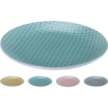 JΚ Home Décor - Πιάτο Κεραμικό 4Σχδ 27cm