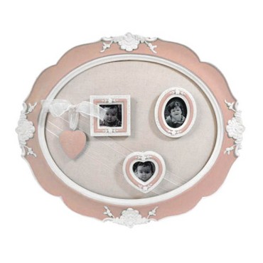 JK Home Décor - Photoframe Pink 31x26cm