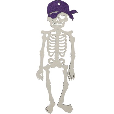 JK Home Décor - Σκελετος Κρεμαστός Halloween  2Σxδ 45cm