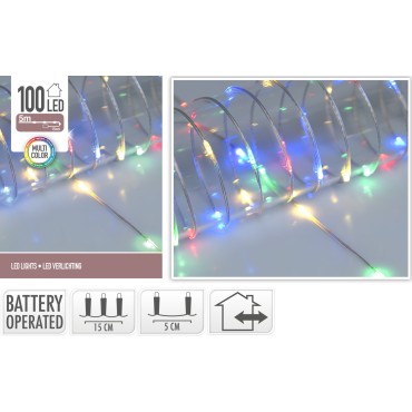 JK Home Décor - LED Lights 100LED Multi Bo