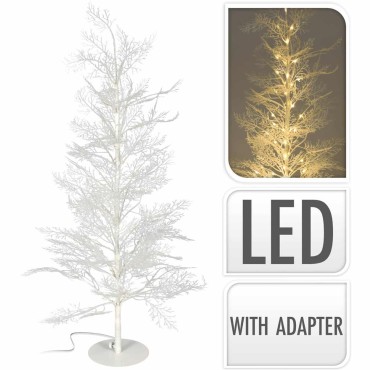 JΚ Home Décor - Δεντράκι Πλαστικό Λευκό LED WW IP44