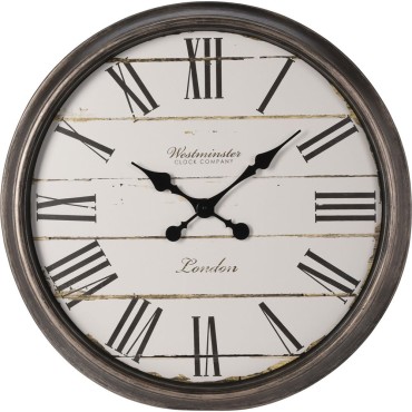 JK Home Décor - Wall Clock PP Roman Numerals