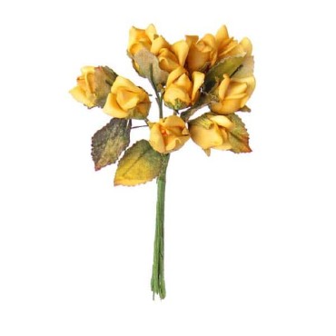 JΚ Home Décor - Τριαντάφυλλο Συρμάτινο S/10 12cm