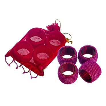 JK Home Décor - Napkin Ring S/4