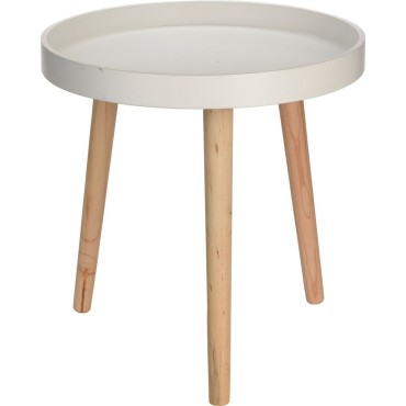 JK Home Décor - Table 39x40cm White