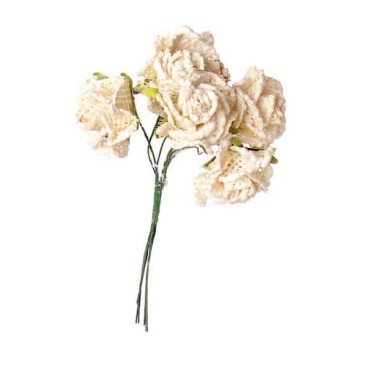 JK Home Décor - Flower Bouquet S/6 13cm
