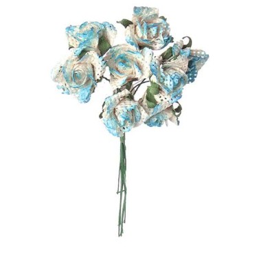 JK Home Décor - Flower Bouquet S/8 12cm