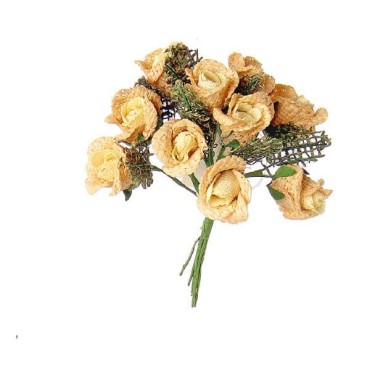 JK Home Décor - Flower Bouquet S/9 11cm