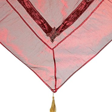 JK Home Décor - Tablecloth Red 150x150cm