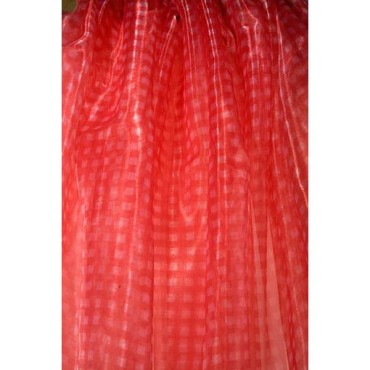 JΚ Home Décor - Ύφασμα Καρώ Κόκκινο 1.5x3m