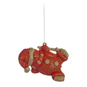 JΚ Home Décor - Στολίδι Χιονάνθρωπος Μπρονζέ 10cm