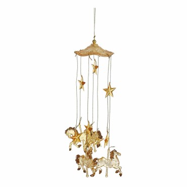 JΚ Home Décor - Στολίδι Μελωδοί Χρυσό 23cm