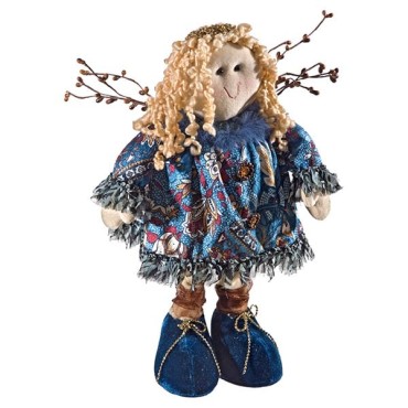 JK Home Décor - Girl Christmas 35cm