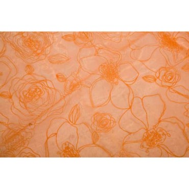 JΚ Home Décor - Ύφασμα 1x3m Πορτοκαλί