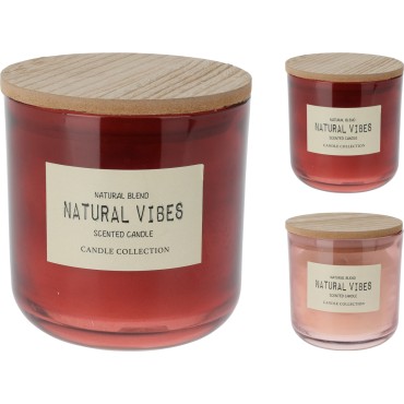 JK Home Décor - Scented Candle 10cm 2ASS