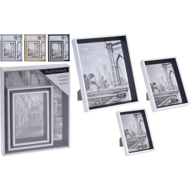 JK Home Décor - Photoframe S/3 3ASS