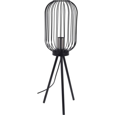 JK Home Décor - Lamp Metal Silver 175x60cm