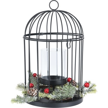 JK Home Décor - Bird Cage with Deco 20cm