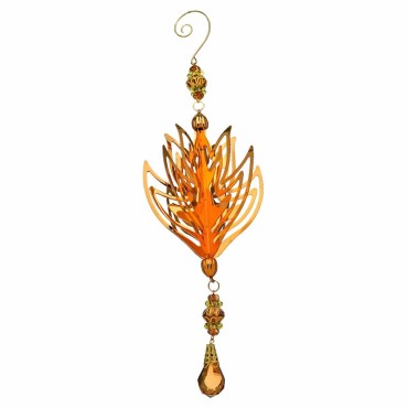 JΚ Home Décor - Στολίδι Μεταλλικό Μπρονζέ 27cm