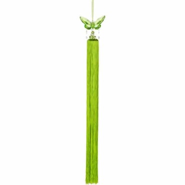 JK Home Décor - Acrylic Butterfly Wite Tassel 94cm