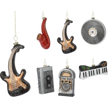 JK Home Décor - Music Instruments Deco 6ASS
