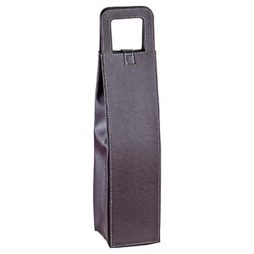 JK Home Décor - Brown Leather Case 40X10cm