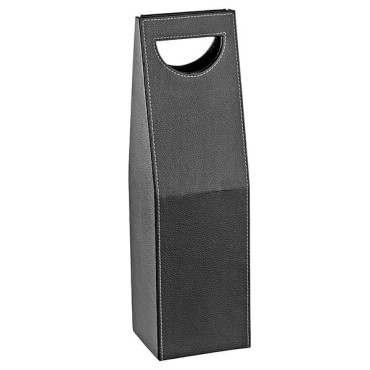 JK Home Décor - Black Leather Case 40X12cm