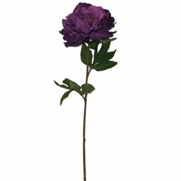JK Home Décor - Κλαδί Παιωνια Μωβ 62cm