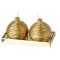 JΚ Home Décor - Κερί Μπάλα Χρυσή 8cm S/2