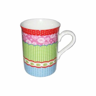 JK Home Décor - Porcelain Mug S/2 8x10cm
