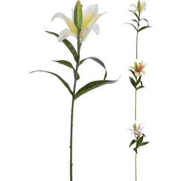 JΚ Home Décor - Κλαδί Λίλυ 3Σχδ 59cm