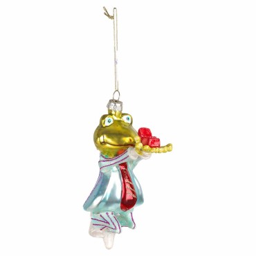 JK Home Décor - Glass Frog 12cm