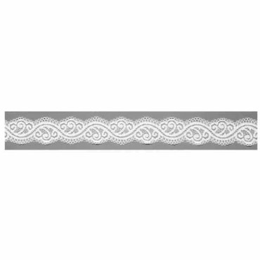JK Home Décor - Ribbon Cotton White 4.5cmx10m