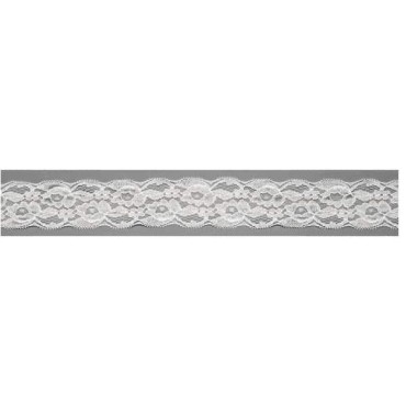 JK Home Décor - Ribbon Cotton White 5.5cmx10m