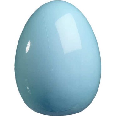 JK Home Décor - Egg Ceramic Decor Blue 15x20cm