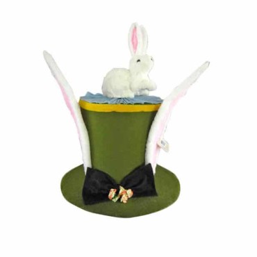 JK Home Décor - Hat with Bunny 44x44x54cm