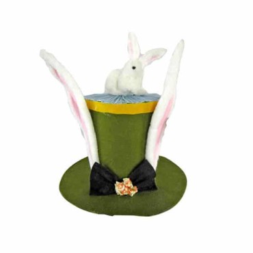 JK Home Décor - Hat with Bunny 40x40x41cm
