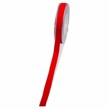 JΚ Home Décor - Κορδέλα Βελούδο Διπλής Όψης Κόκκινη 1.5cmX9m