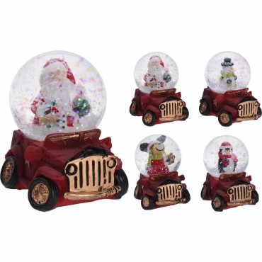 JK Home Décor - Νερόμπαλα Αυτοκίνητο 6.5cm 4Σχδ