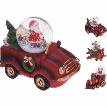 JK Home Décor - Νερόμπαλα Χριστουγέννων 10cm 3Σχδ