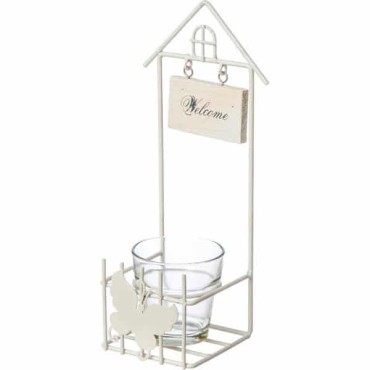 JK Home Décor - Stand Metal Welcome