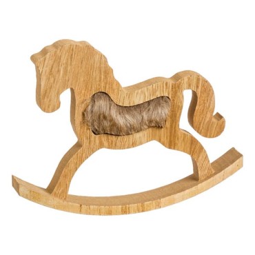 JK Home Décor - Wooden Rocking Horse